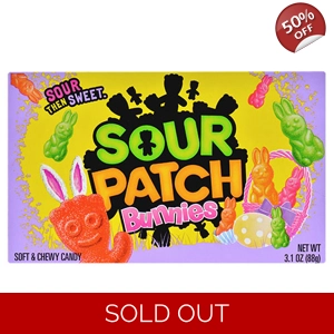 Sour Patch Bunnies - 88g Box - Sour Chewy American Candy